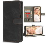 RFID Blocking Case for Xiaomi Poco C85, Kickstand, Card Holder, Wallet Cover for Xiaomi Poco C85-01