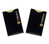 RFID Blocking Debit Card Protector - Id Theft NFC 100% Protection Sleeve - Tested Shielded Credit Card Holder - (KUK-70VBLG 2)