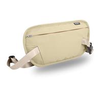 RFID Blocking Money Belt - Slim Under Cloth Passport Holder & Travel Wallet | Secure Hidden Fanny Pack for Men Women, Lemon, One Size, Rfid Blocking & Belt Wide:1inch