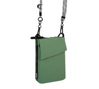 RFID Blocking Passport Wallet for Travel, Multi-Purpose Nylon Crossbody Neck Wallet with Detachable Phone Lanyard, Water-Repellent Anti-Theft Travel Organizer for Women Men, Olive, Rfid Blocking