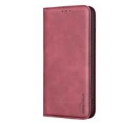 RFID Blocking PU Leather Flip Case for Samsung Galaxy A26/A17, Magnetic Wallet Cover with Card Slots, Kickstand & 360° Drop Protection for Samsung Galaxy A26/A17,red