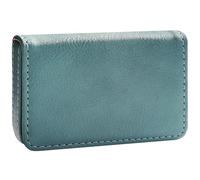 RFID Blocking Wallet - Minimalist Leather Business Credit Card Holder, Qyan, S, Slim