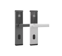 RFID Card Hotel Lock Management Ssystem/Metal Intelligent Induction Lock+Card (2023-Right pull-Black)