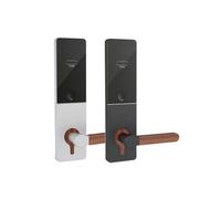 RFID Card Hotel Lock ManagementSystem/Intelligent Induction Lock+Card (2030-Left pull-Black)