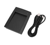 RFID Card Reader 13.56MHZ USB Smart IC Reader Writer Contactless Card Reader Plug Play Fast Reading Distance 8cm ABS Material