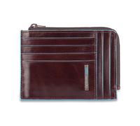 Piquadro Blue Square Rfid Credit card holder, unisex, brown