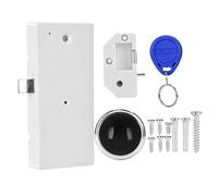 RFID Digital Induction Lock, Electronic Cabinet Locker Lock with Keyless Access - Contactless Card Detection, Durable Zinc Alloy for Sauna Spa Gym