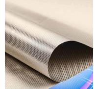 RFID Fabric EMF Fabric Cloth EMF Fabric Soft Copper Fabric Signal Blocking Cloth Smart Meters, Faraday Cage, Conductive Pads,silver-8x1.1m