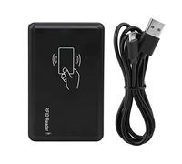 RFID ID Card Reader, 2.0 USB 125Khz Swipe Card Reader 3~8cm Sensing Range