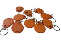 RFID Key fob,1k s50 13.56MHZ Tag ABS ISO14443A -10pcs (Orange)