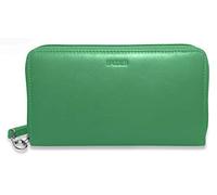 RFID Leather Double Zip Wallet - Large Capacity Ladies Purse for Phone & Cards | Luxury Real Leather | SADDLER