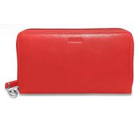 RFID Leather Double Zip Wallet - Large Capacity Ladies Purse for Phone & Cards | Luxury Real Leather | SADDLER
