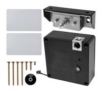 RFID Locks Smart Hidden Cabinet Lock Keyless Electronic Drawer Lock for Children Proof, No Drill Invisible Cupboards Lock with 2 RFID Cards for 1.5 inch Thick Door