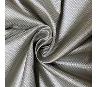 RFID RF Signals Reduce Blocking EMF Shielding Fabric EMF Protection Fabric Anti-Radiation RF Blocking Material EMI Shielding for Conductive Pads,Router Blocks,Blanket,Curtains,silver-5m