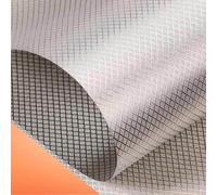 RFID Shielding Fabric Faraday Cloth EMF Blocking Material RF Blocking for WiFi, GPS, RF Signals, Electronic Products,silver-5x1.1m
