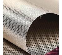 RFID Shielding Fabric Faraday Cloth EMF Shielding Fabric Military Grade Shields RFID, Bluetooth, WiFi, GPS Easy Cut DIY,silver-1x1.1m