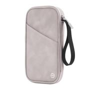 RFID Wallet for Women, RFID Wallet for Men - Women Card Wallet Multifunctional Zipper Wallet - Waterproof Men's Card Wallet for Men Card Holder Money Bank Card Cash, gray (light gray), 説明を参照してください