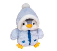 RFJYGWQM Blue Penguin Plush, Penguins Plush Stuffed Animal, Soft Toy Penguin, Soft and Cosy Cute Penguins Shape for Kids to Cuddle and Play, Home Room Decoration, 25CM