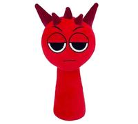 RFJYGWQM Children's Plush Sprunk Plush Toy 2PCS - Super Soft Game Character Stuffed Doll, Cute Red Collectible Plush for Kids & Fans | Funny Gift for Boys, Girls & Gamers