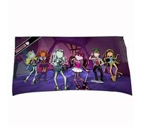 RFJYGWQM Monster Beach Towel, Cartoon Beach Towel, Anime Girls Beach Towel, Portable Beach Swimming Towel, Soft Microfibre (75 x 150 cm)