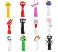 RFJYGWQM Music Box Figures,Music Box Action Figure Toys,Colorful Figures for Kids,Cartoon Game Ornament Cartoon Anime Games Figurine Statue for Any Sprunki Games Fan Collection Gifts 12PCS