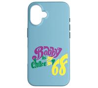 RFK - Bobby Is My Choice In 68 - Robert F Kennedy Button Case for iPhone 16