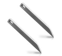 rflaueo 2pcs Stainless Steel Prybar EDC Pry Bar Sturdy for Every Day Carry Ultra Minimalist Slim Prybar Multitool(U209-2)