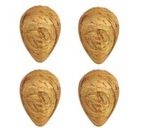 rflaueo 4pcs Waterproof Wasp Nest Decoy Hanging Wasp-Repellent-Nest Effective Deterrent for Gardens, Patios & Outdoor Areas(U322-4)