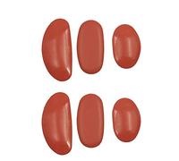 rflaueo 6pcs Soft Rib for Pottery Pottery Clay Soft Pottery Tools Multi-Purpose Silicone Scraper for Pottery Clay Artists Modeling(U71-2)