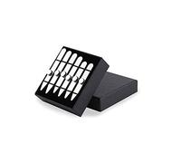 rflaueo 6pcs Stainless Steel Collar Stiffeners Metal Collar Stays Shirt Collar Stiffeners for Men Shirt with Original Case 3 Sizes 3 Sizes in a Gift Box(2.2"/2.5"/2.75") (U19-1)