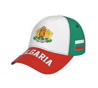 RFSHOP Bulgaria Flag Bulgarian Baseball Cap Full Print Adult Men Hat Patriotism Supporter Soccer Caps Black