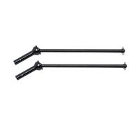RFSHOP Drive Shaft Kit For Arrma 1/8 For KRATON For Outcast For Notorious RC Car Upgrade Parts Accessories Steel Front Rear Drive Shaft CVD Driveshaft(Rear Black)