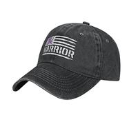 RFSHOP Epilepsy Warrior Baseball Cap,Washed Cotton Trucker Hats Vintage Dad Hat Adjustable for Men Women Black