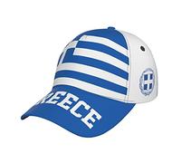 RFSHOP Greece Flag Greek Baseball Cap Full Print Adult Men Hat Patriotism Supporter Soccer Caps Black