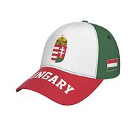 RFSHOP Hungary Flag Hungarian Baseball Cap Full Print Adult Men Hat Patriotism Supporter Soccer Caps Black