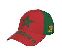 RFSHOP Morocco Flag Moroccan Lions Baseball Cap 3D Full Print Adult Unisex Adjustable Hat Soccer Patriotic Caps
