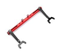 RFSHOP Motorcycle Navigation Mount For BMW For C650GT C 650 Sport Motorcycle Handle Bar Cross Bar Balance Bar GPS Navigation Handlebar Bracket Extension(Red)