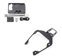 RFSHOP Motorcycle Navigation Mount Motorcycle Accessories Mobile Phone Navigation Bracket GPS Mounting Bracket Black For Forza 750 For NSS 750(AB)