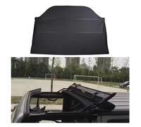 RFSHOP Parcel Shelf Cargo Cover Car Soft Top Ceiling Canvas Push Pull Sunroof Rain Heat Insulation For Jeep For Wrangler JK 2007-2015 2016 2017 NTRIX K009