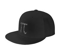 RFSHOP Pi Day Nerd Geek Love Math P Symbol Trucker Hat,Hats Flat Bill Caps Baseball Cap Dad Hat for Men Women Black