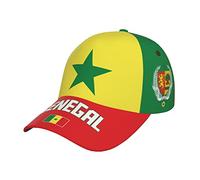 RFSHOP Senegal Flag Cool Senegalese Baseball Cap 3D Full Print Adult Unisex Adjustable Hat Soccer Patriotic Caps