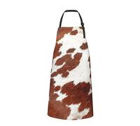 RFSHOP Waterproof Apron, Cow Streak Aprons With Pockets, Chef Aprons Kitchen Aprons For Women Men