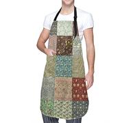 RFSHOP William Morris Pattern Collection Cooking Apron with Pocket for Men Women