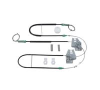 RFSHOP Window Regulator for BMW E46 Window Regulator Repair Kit Front Left Or Right 2001-2002 2003 2004 2005 Car Accessories