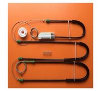 RFSHOP Window Regulator Front Left Right for BMW E46 for Coupe for Convertible Window Regulator Repair Kit