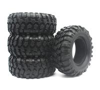 RFVBG 1:10 Scale RC Model Car Climbing Rock Crawl Rubber Tires Diamteter 1.9 Inch Tires 117 108 102 96mm Super Soft Gravel Tire Rc Car Tyre(96MM-4PC)