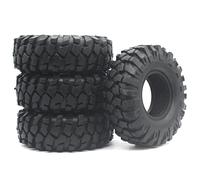 RFVBG 1:10 Scale RC Model Car Climbing Rock Crawl Rubber Tires Diamteter 1.9 Inch Tires 117 108 102 96mm Super Soft Gravel Tire Rc Car Tyre(108MM-4PC)