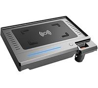 RFVBG 15W Car Phone QI Wireless Charger, for, Q3 2019-2022 Interior Lighter Modified Phone Wireless Charging Panel Car Wireless Charger