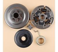 RFVBG 3 8 Clutch Drum Bell Washer Bearing Worm Gear, for, MS180 MS170 MS250 MS230 MS210 017 018 021 023 025 Chainsaw Parts Lawn Mower Clutch Kit