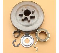 RFVBG 325 7T Clutch Drum Bell Worm Gear Washer Kit, for, MS250 MS230 MS210 MS 250 230 210 025 023 021 Chainsaw Parts Lawn Mower Clutch Kit